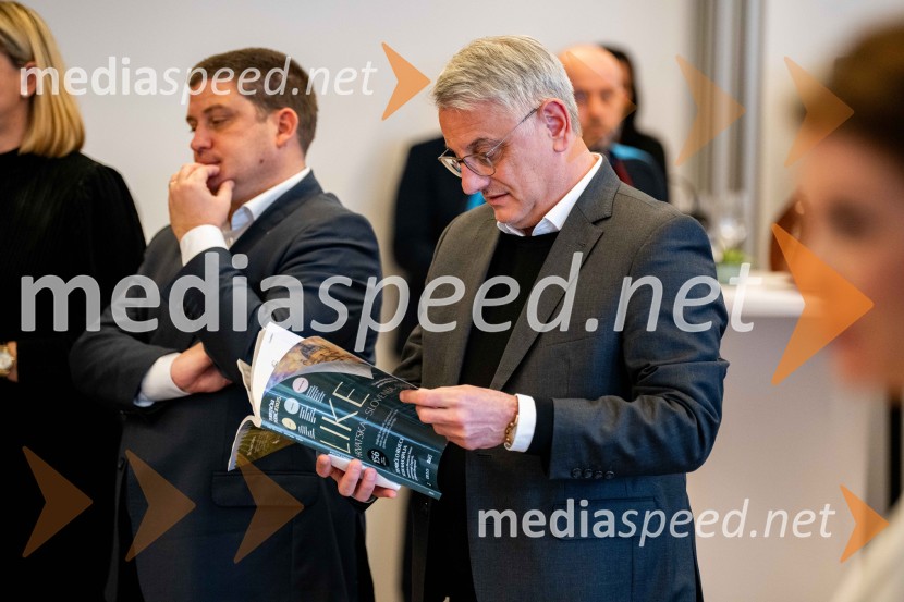  Oleg Butković, podpredsednik Vlade RH in minister za pomorstvo, promet in infrastrukturo Republike Hrvaške;  Matjaž Han, minister za gospodarstvo, turizem in športPromocija turistične revije LIKE Slovenija - Hrvaška - Srbija