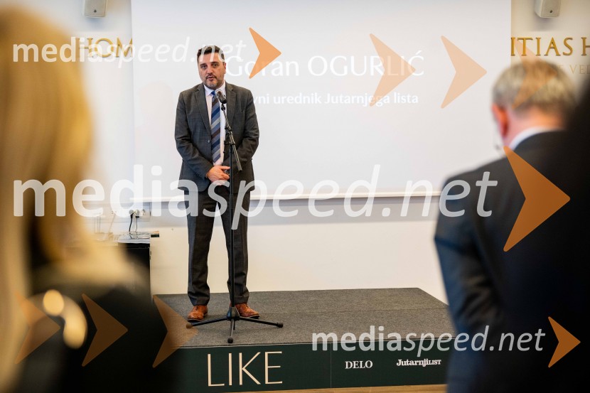  Goran Ogurlić, glavni urednik Jutranjega listaPromocija turistične revije LIKE Slovenija - Hrvaška - Srbija