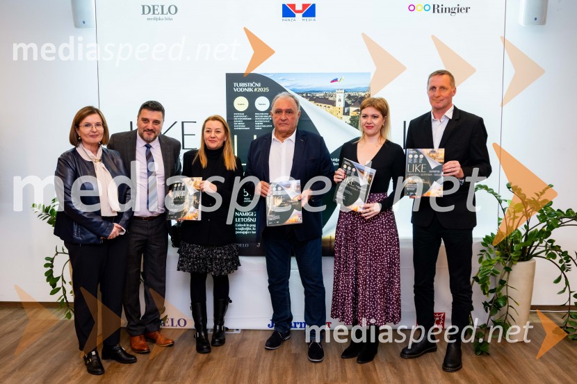  ... ;  Goran Ogurlić, glavni urednik Jutranjega lista;  ... ;  Bojan Budja, odgovorni urednik Dela in Slovenskih novic;  ... ;  ... Promocija turistične revije LIKE Slovenija - Hrvaška - Srbija