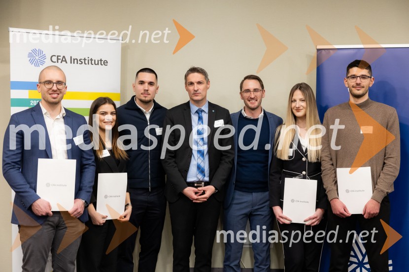  ... ;  Kristina Dimitrieska;  Aleksa Bakoc;  Bojan Ivanc, CFA društvo Slovenija;  Nejc Jakomini, EY;  ... ;  Rastko IličCFA Research Challenge 2024/2025