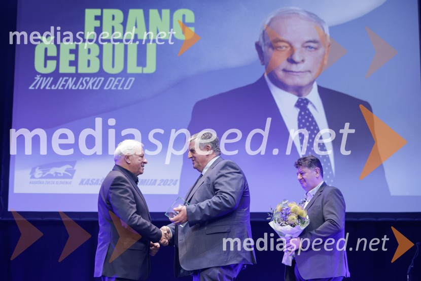  Franc Čebulj;  Andraž  Rumpret , Kmetija Karlovček;  Jože  Simončič, Župan občine ŠentjernejOdprtje Kasaške akademije s podelitvijo nagrad