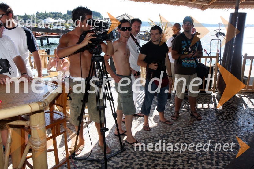 Branco Grabovac, snemalec, Luka, Alyin fant in fotografiAlya, snemanje videospota za pesem Brazil