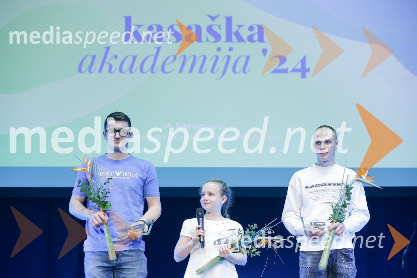  Jaka Blaž;  Mija Pirc;  Aleksander ZaletelOdprtje Kasaške akademije s podelitvijo nagrad