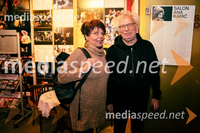  Janja Koren, novinarka;  Mile CrnovićNafta, premiera predstave v Mini teatru