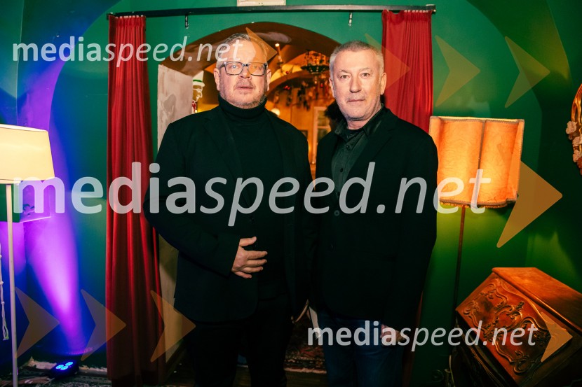  Robert Waltl, direktor, Mini teater;  Ivica Buljan, režiserNafta, premiera predstave v Mini teatru