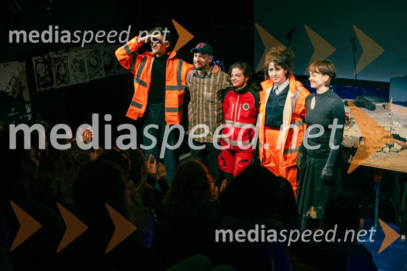  Gašper Lovrec, igralec;  Jernej Gašperin, igralec;  Diana  Kolenc, igralka;  Mojka Končar, igralka;  Lucija Ostan VejrupNafta, premiera predstave v Mini teatru