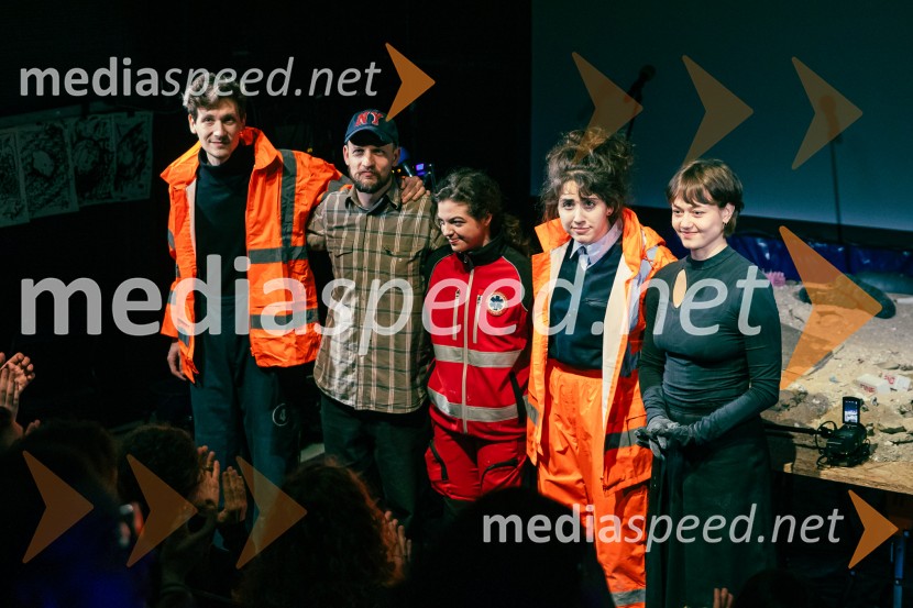  Gašper Lovrec, igralec;  Jernej Gašperin, igralec;  Diana  Kolenc, igralka;  Mojka Končar, igralka;  Lucija Ostan VejrupNafta, premiera predstave v Mini teatru