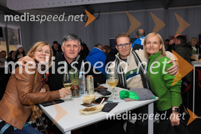  ... ;  ... ;  Igor Savič, generalni direktor Poslovni mediji d.o.o.;  Jožica Brcar, generalna direktorica Magistrat International64. Pokal Vitranc 2025, VIP druženje