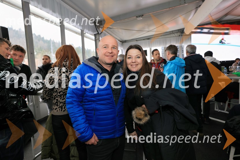  Nataša Berginc, direktorica podjetja Co. Andraž d.o.o.; doc. dr. Tanja Lešnik Štuhec, Fakulteta za turizem;  Tit Potočnik, direktor Triglavski narodni park;  Tjaša Kolenc Filipčič, vodja upravljanja z blagovno znamko in direktorica marketinga v Skupini Triglav64. Pokal Vitranc 2025, VIP druženje