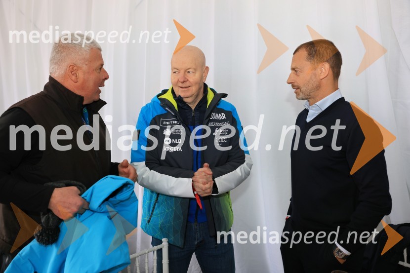  ... ;  Sašo Berger, predsednik uprave, Petrol;  Aleksander Čeferin, odvetnik in predsednik UEFE64. Pokal Vitranc 2025, VIP druženje