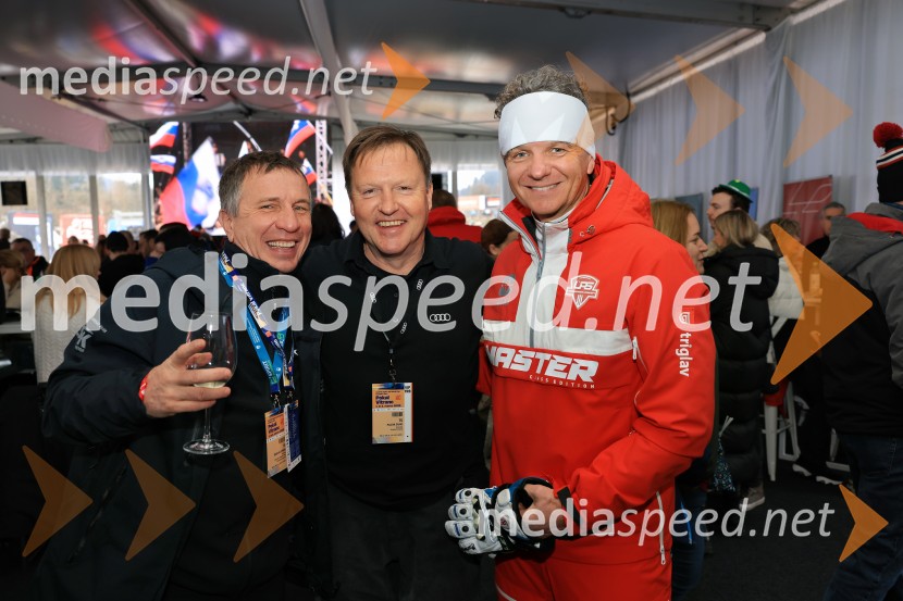  ... ;  Samo Pagon, vodja marketinga znamke Audi pri podjetju Porsche Slovenija d.o.o.;  Zoran Resnik, Moto-Nautika64. Pokal Vitranc 2025, VIP druženje