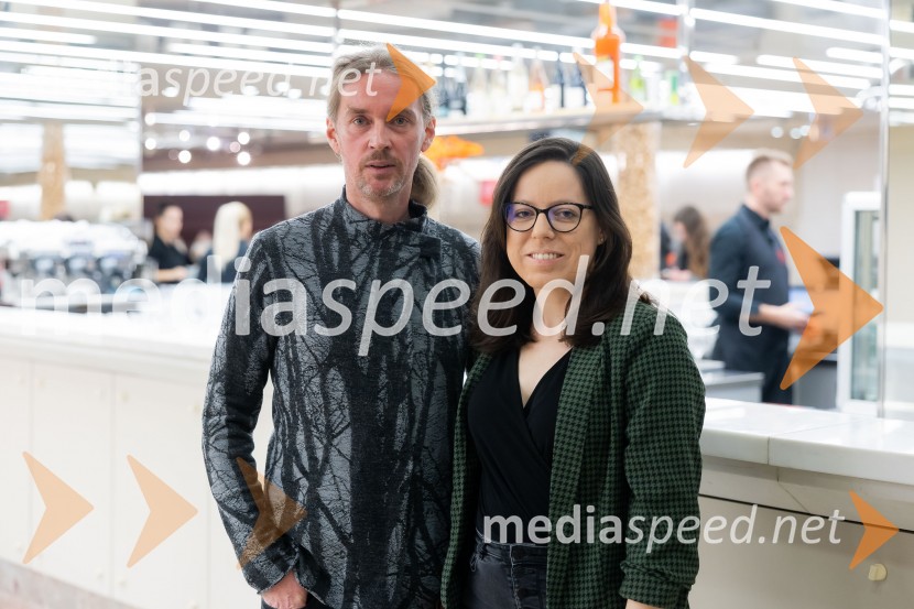  Andrej Jaklič, vodja gledališkega in sodobnoplesnega programa CD;  Medeja  Medved, Cankarjev domHamlet, predstava v Cankarjevem domu