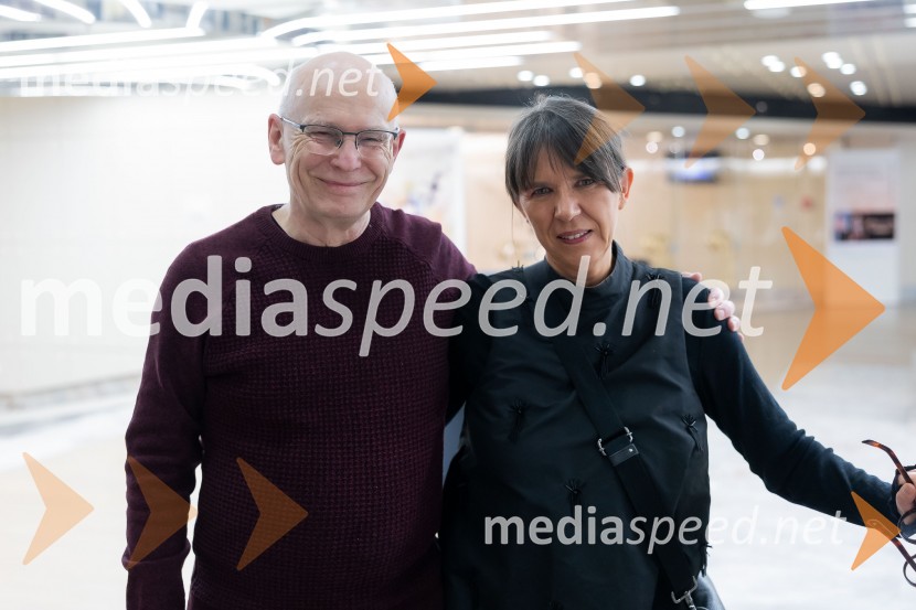 Dr. Mladen Dolar, filozof;  Barbara Rogelj, vodja humanističnega in kulturno-vzgojnega programa, Cankarjev domHamlet, predstava v Cankarjevem domu