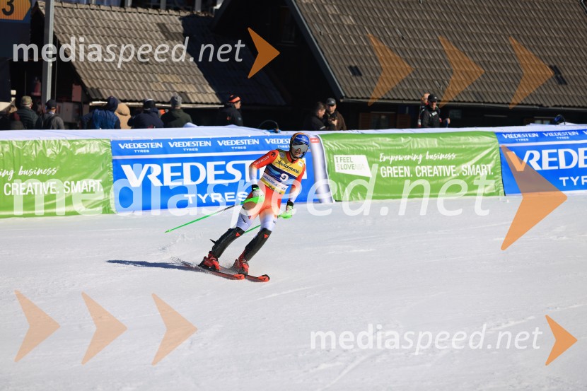 64. Pokal Vitranc 2025, slalom nedelja