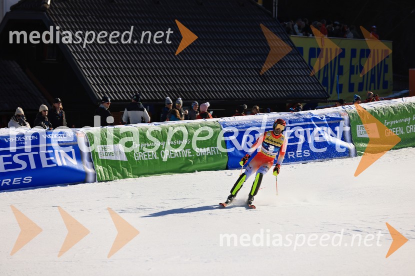 64. Pokal Vitranc 2025, slalom nedelja