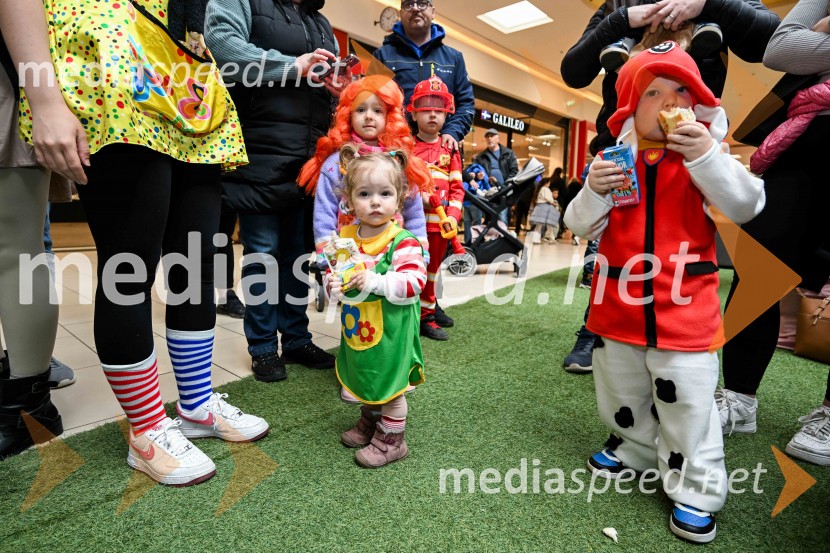 Veliko indijansko pustovanje v Citycentru Celje