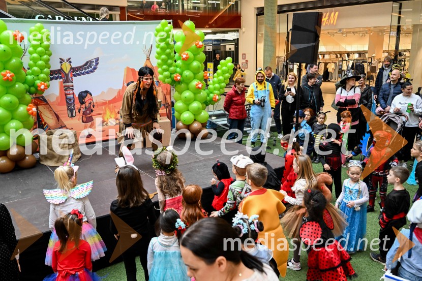 Veliko indijansko pustovanje v Citycentru Celje