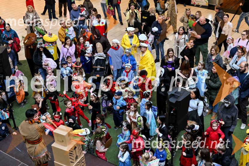 Veliko indijansko pustovanje v Citycentru Celje