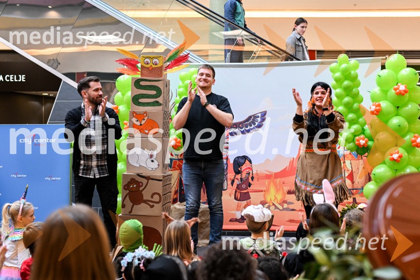 Veliko indijansko pustovanje v Citycentru Celje