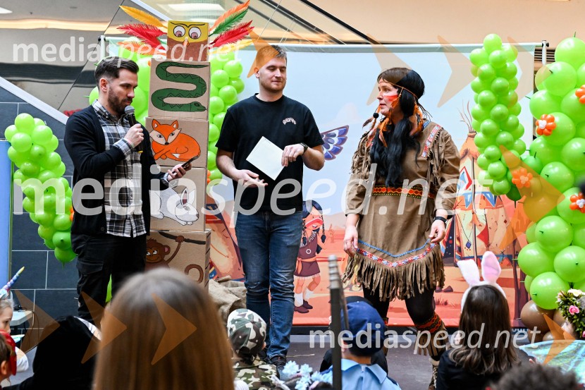 Veliko indijansko pustovanje v Citycentru Celje