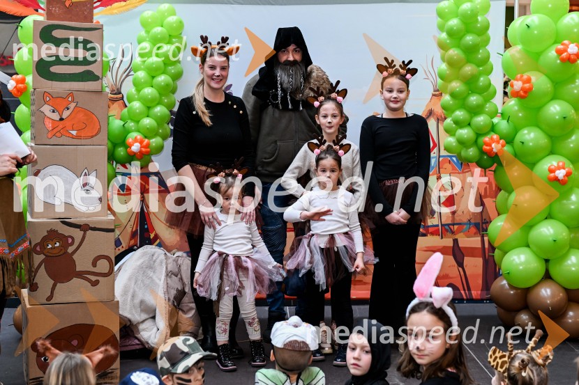 Veliko indijansko pustovanje v Citycentru Celje