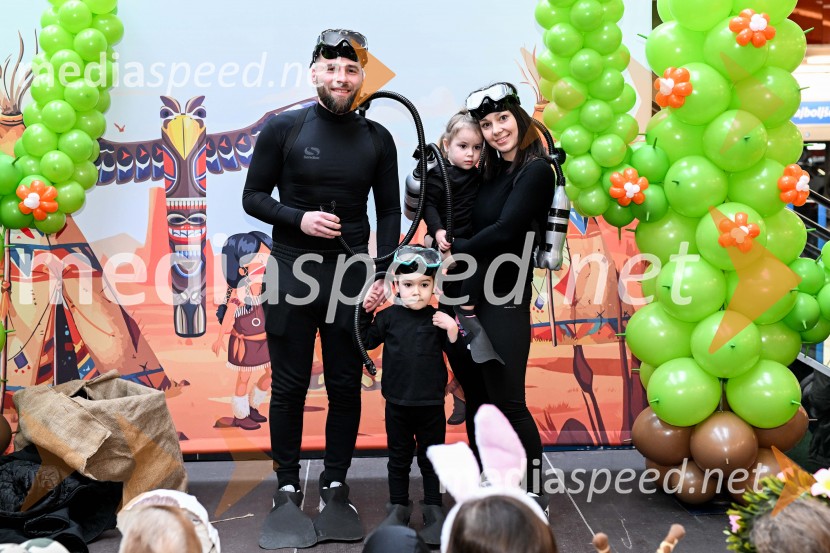 Veliko indijansko pustovanje v Citycentru Celje