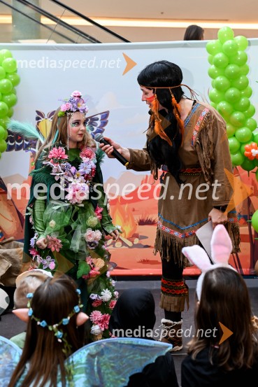 Veliko indijansko pustovanje v Citycentru Celje