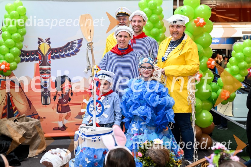 Veliko indijansko pustovanje v Citycentru Celje