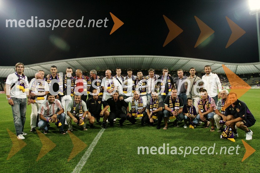 Udeleženci Lige prvakov ob deseti obletnici uvrstitve v Ligo prvakovNogometna tekma NK Maribor - NK Sparta Praga, kvalifikacije za ligo Europa