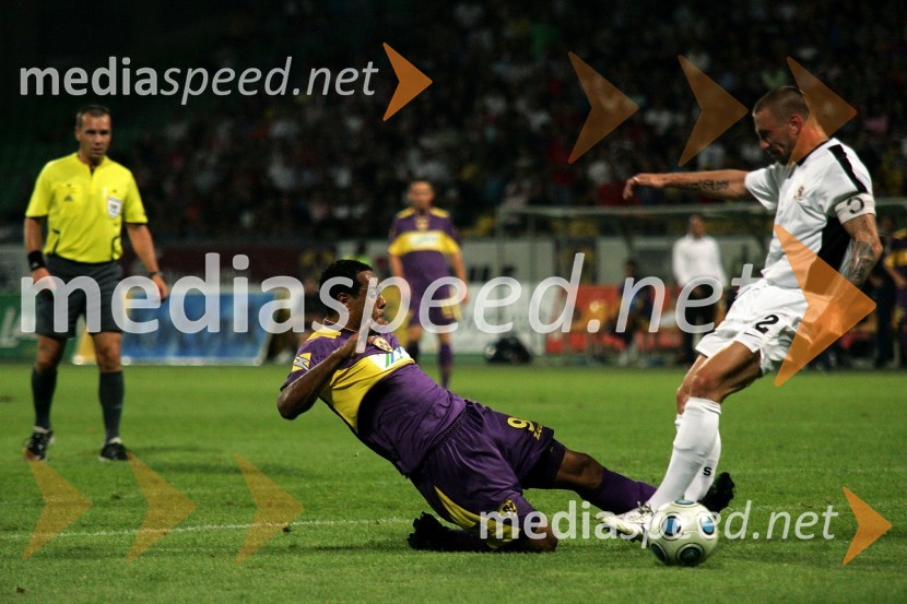 Marcos Magno Morales Tavares, nogometaš NK Maribor in  Tomaš Repka, nogometaš NK Sparta PragaNogometna tekma NK Maribor - NK Sparta Praga, kvalifikacije za ligo Europa