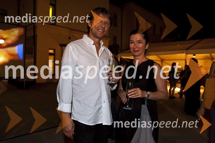 ... in Zdenka Badovinac, direktorica Moderne galerijeOtvoritev festivala Mladi levi 2009