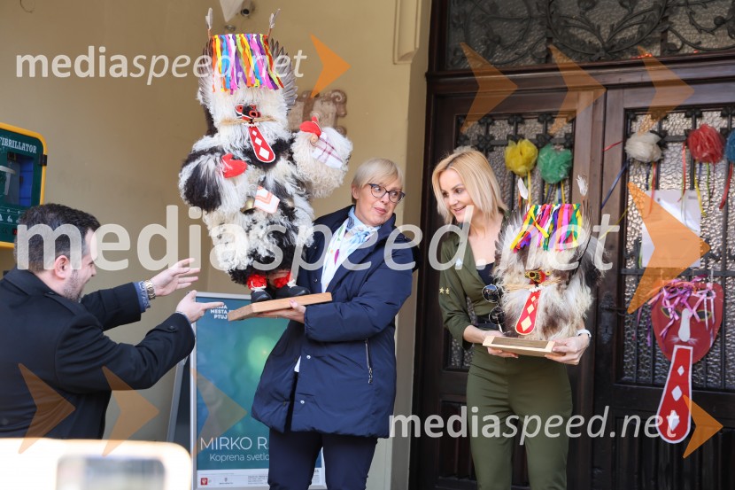 dr. Nataša Pirc Musar, predsednica Republike Slovenije;  Nuška Gajšek, županja, Mestna občina Ptuj65. Mednarodna karnevalska povorka na Ptuju