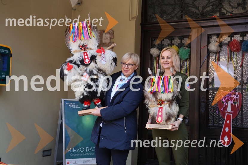 dr. Nataša Pirc Musar, predsednica Republike Slovenije;  Nuška Gajšek, županja, Mestna občina Ptuj65. Mednarodna karnevalska povorka na Ptuju