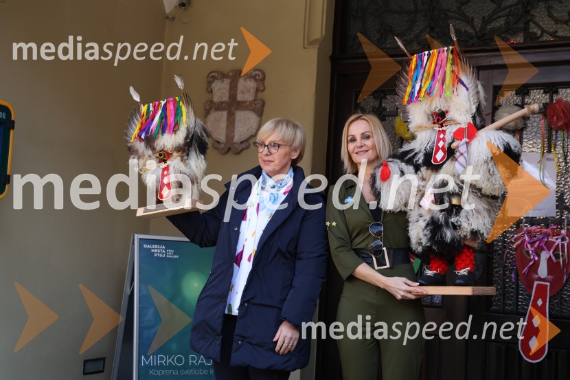 dr. Nataša Pirc Musar, predsednica Republike Slovenije;  Nuška Gajšek, županja, Mestna občina Ptuj65. Mednarodna karnevalska povorka na Ptuju