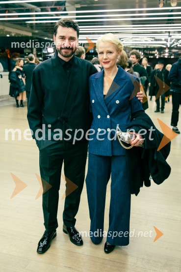  Saša Tabaković, igralec, nekdanji poslanec SMC;  Polona  Juh, igralkaKaj ti je deklica, premiera filma scenaristke in režiserke Urške Djukić