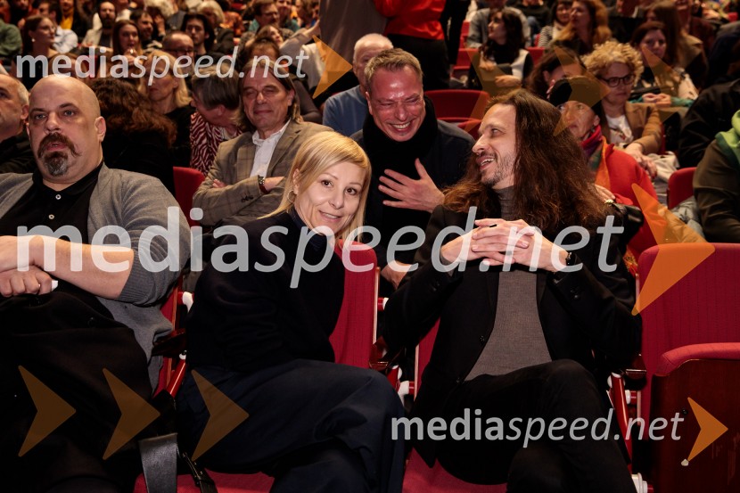  Miha Černec, producent;  ... ;  Peter Baroš, direktor kulturno-umetniškega programa Cankarjevega domaKaj ti je deklica, premiera filma scenaristke in režiserke Urške Djukić