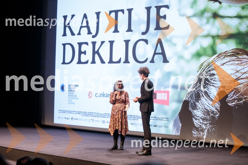 Urška Djukić, režiserka;  ... Kaj ti je deklica, premiera filma scenaristke in režiserke Urške Djukić
