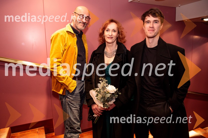  Boris  Ostan, igralec;  Urban Kuntarič, igralec;  Saša  Pavček, igralka, Predsednica združenja dramskih umetnikov Slovenije, prejemnica Borštnikovega prstanaKaj ti je deklica, premiera filma scenaristke in režiserke Urške Djukić