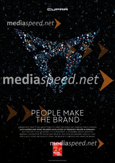 CUPRA osvojil naziv: Najbolj trendovska znamka leta 2025