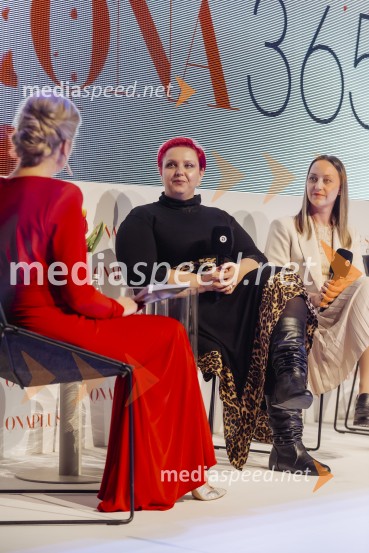  Barbara Miklošič, vodja bolnišnične knjižnice v UKC Ljubljana;  Špela Miroševič,  psihoterapevtka in biopsihologinjaOna 365 za leto 2024 je Špela Miroševič