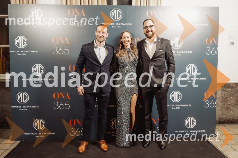 Izr. prof. dr. Bojan Doljak, mag. farm., raziskovalec;  Ajda Rotar Urankar;  Tilen Hojč, vodja prodaje in marketinga, MG Motor SlovenijaOna 365 za leto 2024 je Špela Miroševič