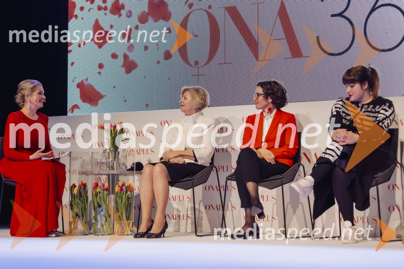  Bernarda Žarn, voditeljica;  Darja Bavdaž Kuret, državna sekretarka na zunanjem ministrstvu;  Maruša Bradač, astrofizičarka, raziskovalka nastanka vesolja;  Nika Kovač, direktorica, Inštitut 8. marec, Slovenka leta 2021Ona 365 za leto 2024 je Špela Miroševič