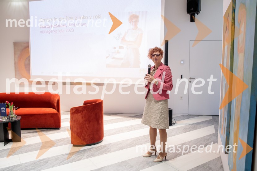  Marta Kelvišar, direktorica, Adria DomUmetnost vodenja: pogledi uspešnih managerk