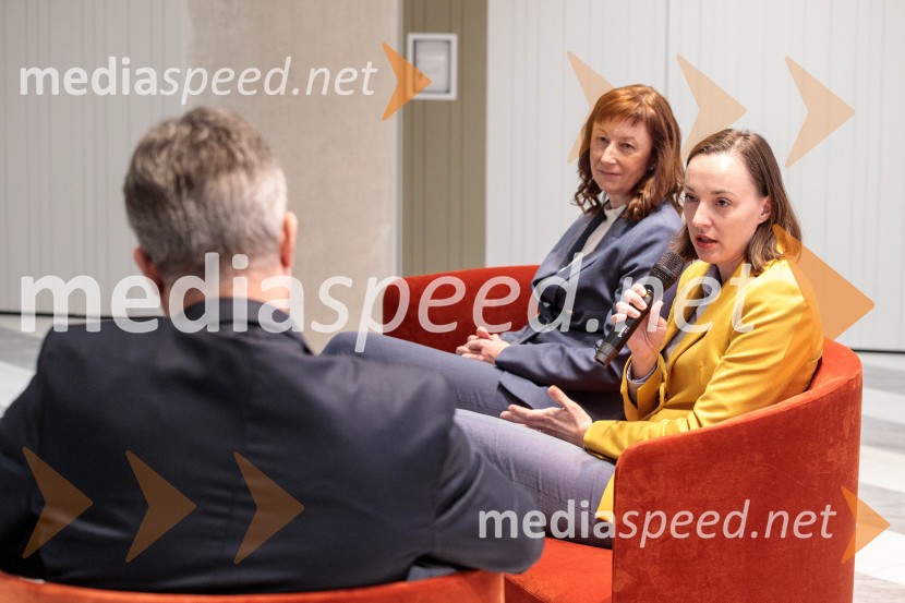  Melita Rajgelj Ozebek, Generali Investments;  Meta Lahne, predsednica uprave, Merkur ZavarovalnicaUmetnost vodenja: pogledi uspešnih managerk