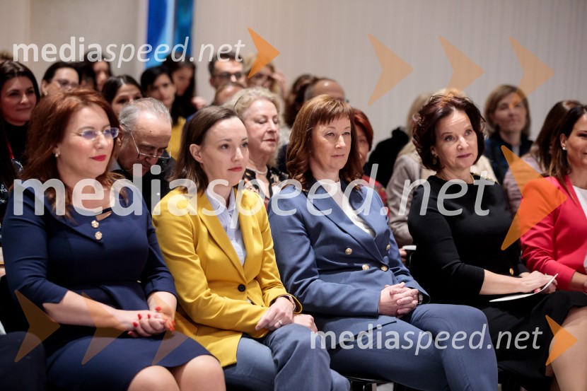  Tatjana  Vogrinec Burgar, predsednica uprave, Elektro Maribor;  Meta Lahne, predsednica uprave, Merkur Zavarovalnica;  Melita Rajgelj Ozebek, Generali Investments;  Mirjana Dimc PerkoUmetnost vodenja: pogledi uspešnih managerk
