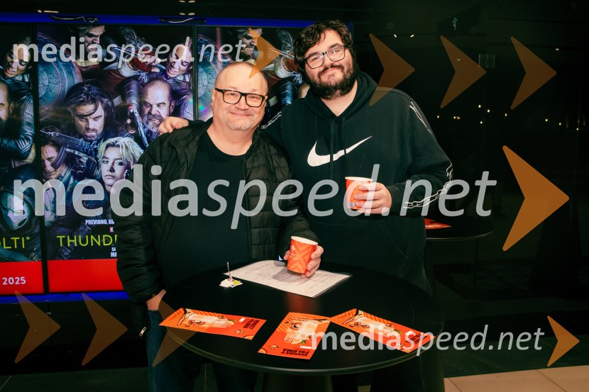  Aleš Dolinar;  ... Mickey 17, premiera filma v Cineplexx Ljubljana