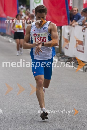 Andraž Vehovar, nekdanji kajakaš na divjih vodah1. Mali blejski maraton