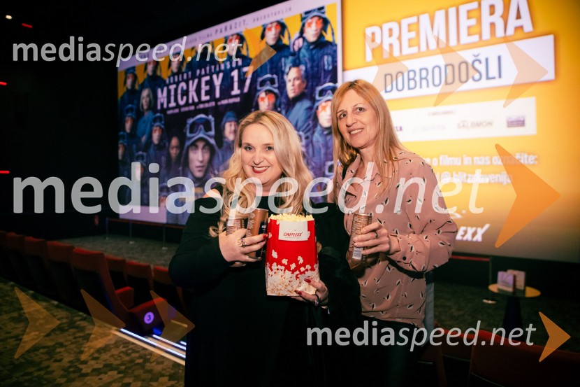  Aleksandra Popović;  ... Mickey 17, premiera filma v Cineplexx Ljubljana