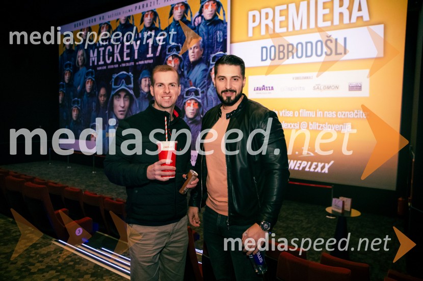  Matej Avbelj;  Challe Salle, glasbenik, raperMickey 17, premiera filma v Cineplexx Ljubljana