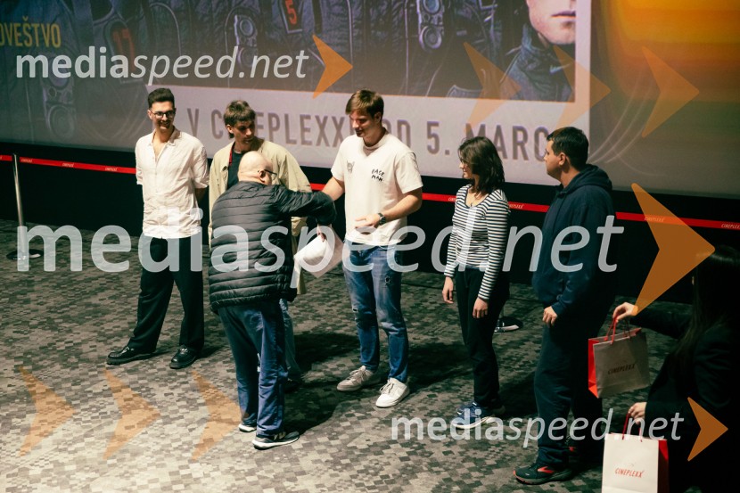  Aleš Dolinar;   Blaž Kričej Režek, Sanjski moški 2022Mickey 17, premiera filma v Cineplexx Ljubljana